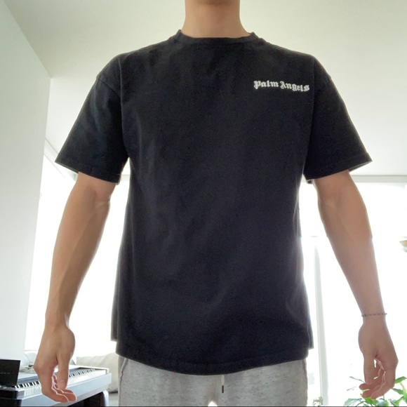 Palm Angels basic logo tee - Picture 7 of 7